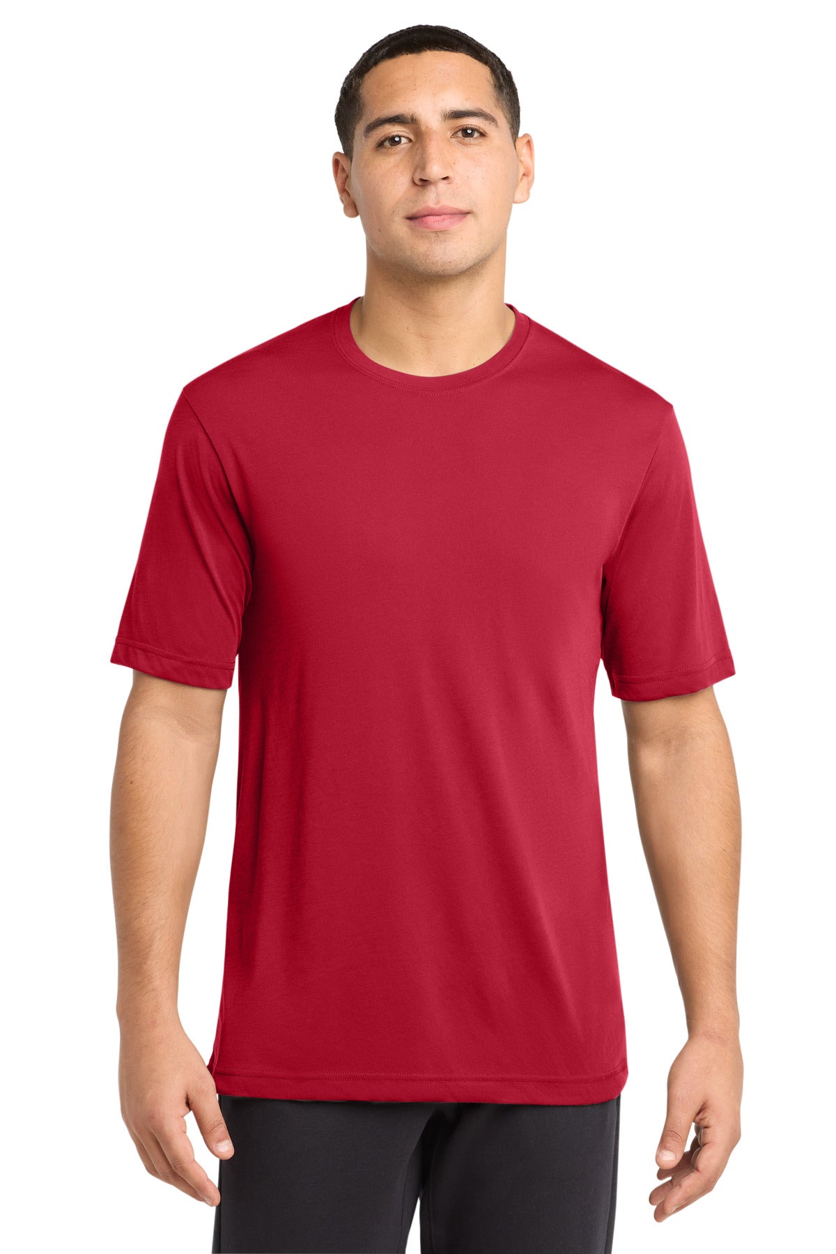 Sport-Tek PosiCharge Competitor Cotton Touch Tee - Deep Red