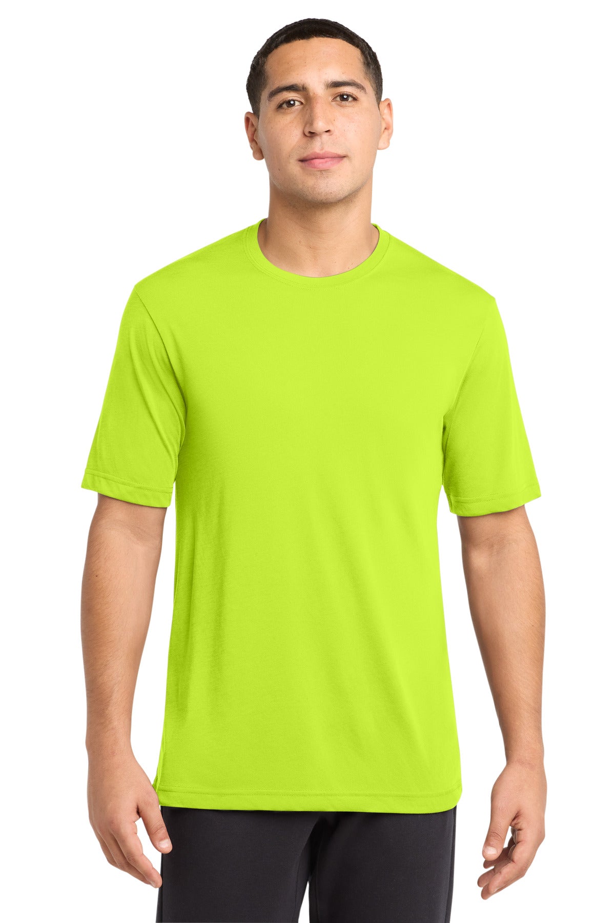 Sport-Tek PosiCharge Competitor Cotton Touch Tee - Neon Yellow