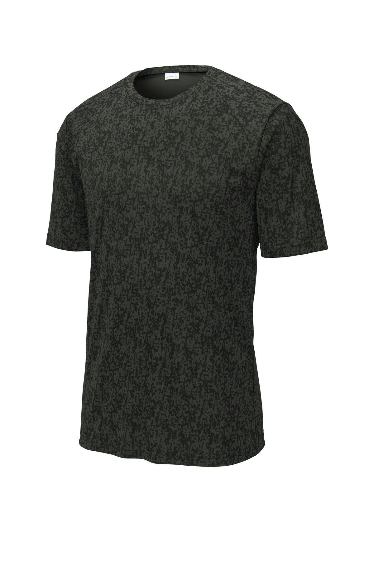 Sport-Tek  Digi Camo Tee - Black