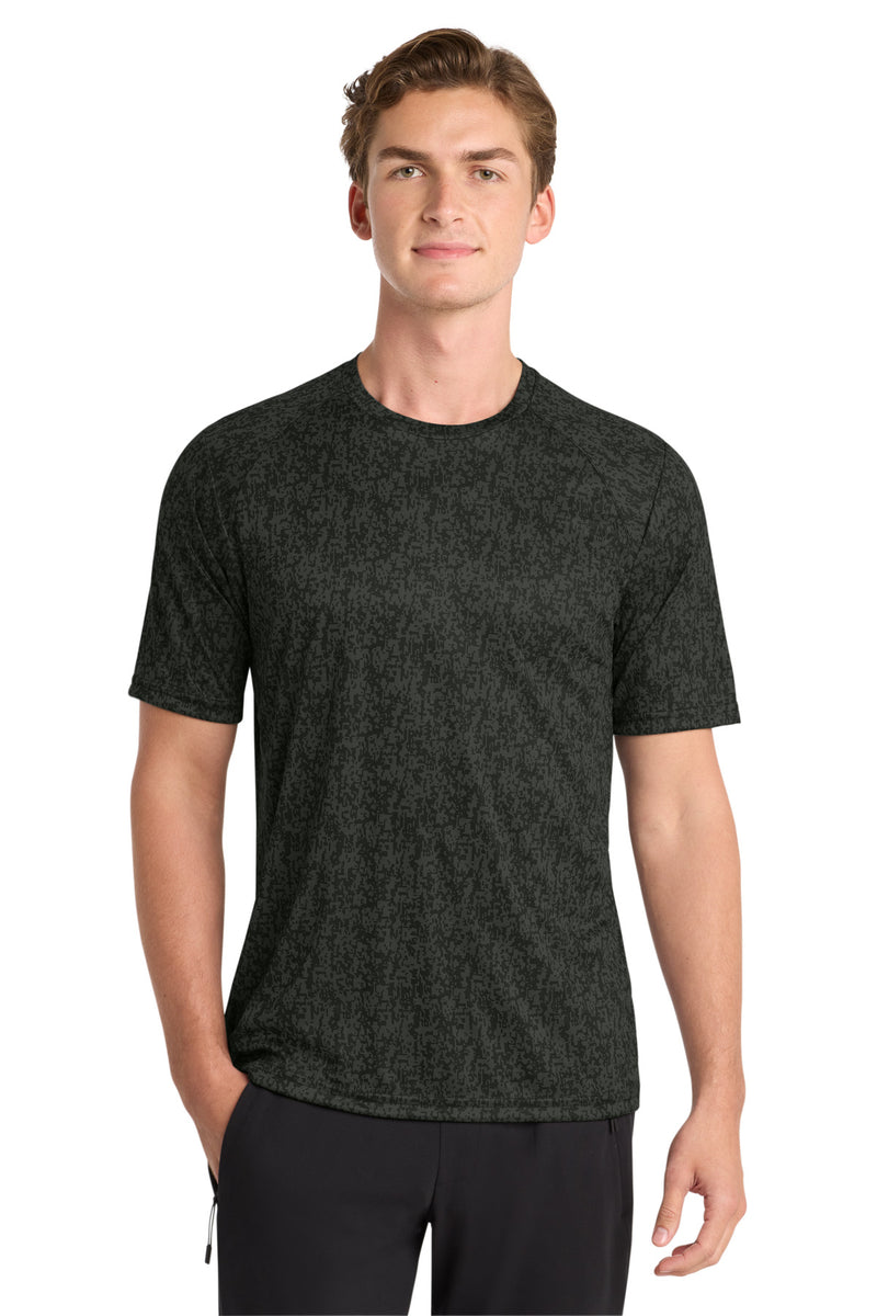 Sport-Tek  Digi Camo Tee - Black