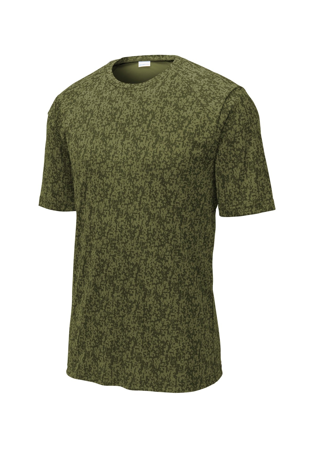 Sport-Tek  Digi Camo Tee - Olive Drab Green