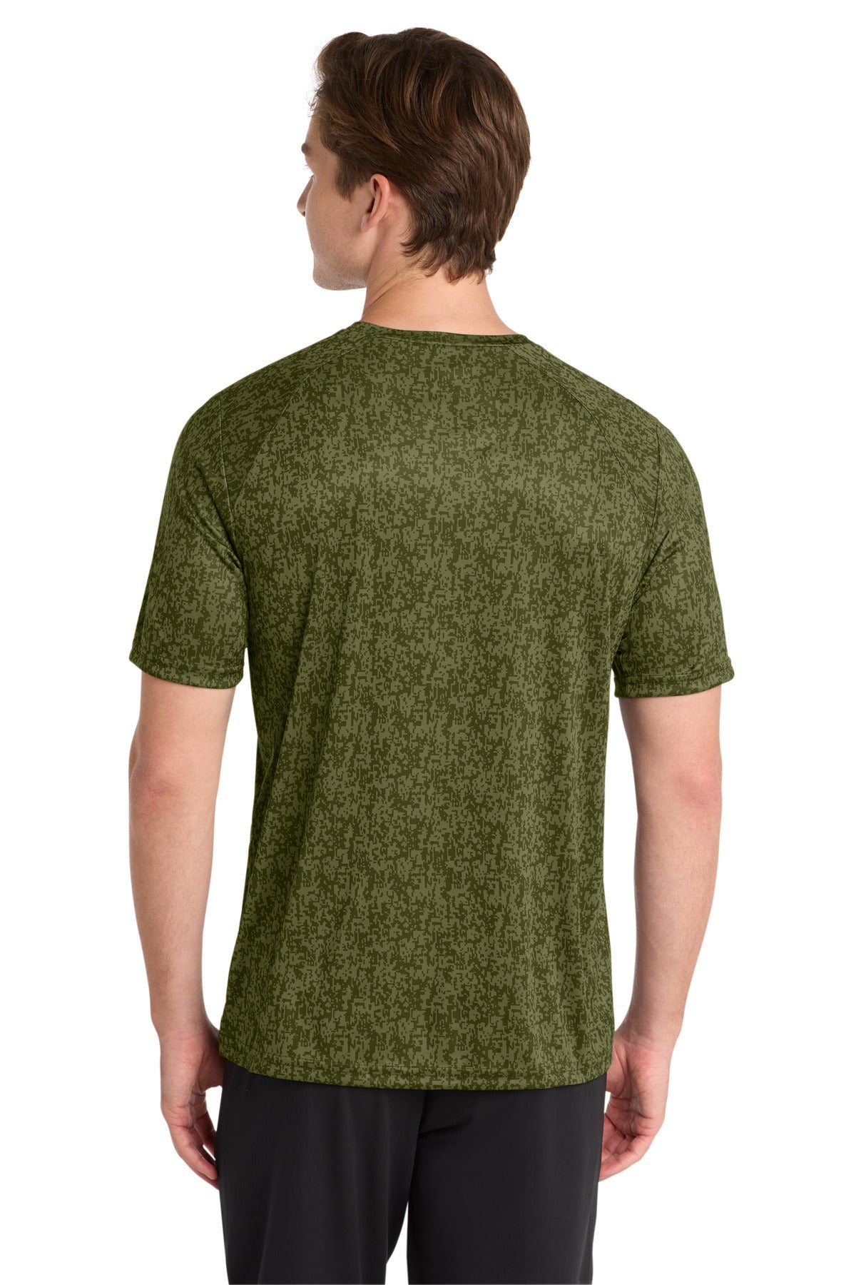 Sport-Tek  Digi Camo Tee - Olive Drab Green