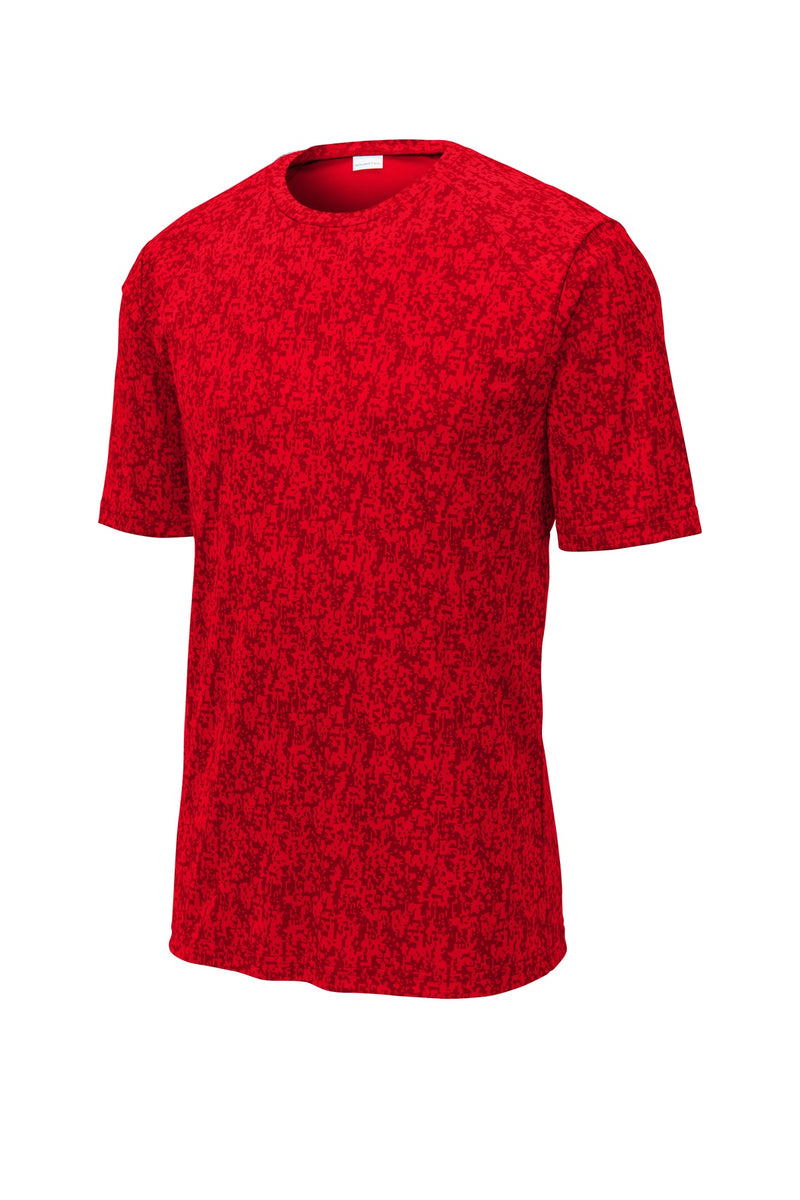 Sport-Tek  Digi Camo Tee - True Red