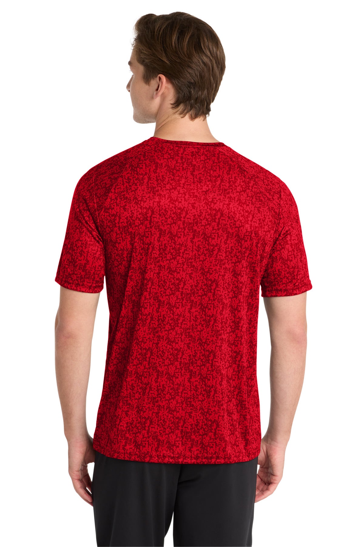 Sport-Tek  Digi Camo Tee - True Red