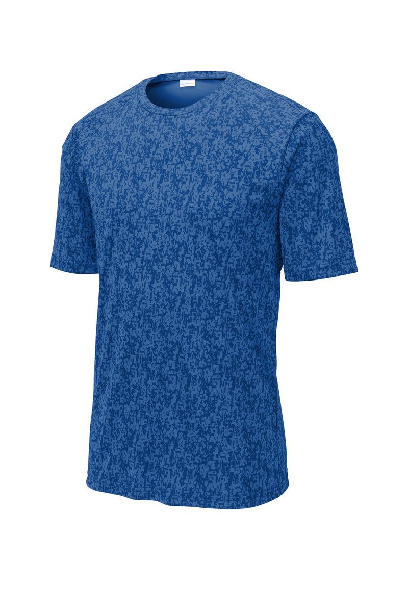 Sport-Tek  Digi Camo Tee - True Royal