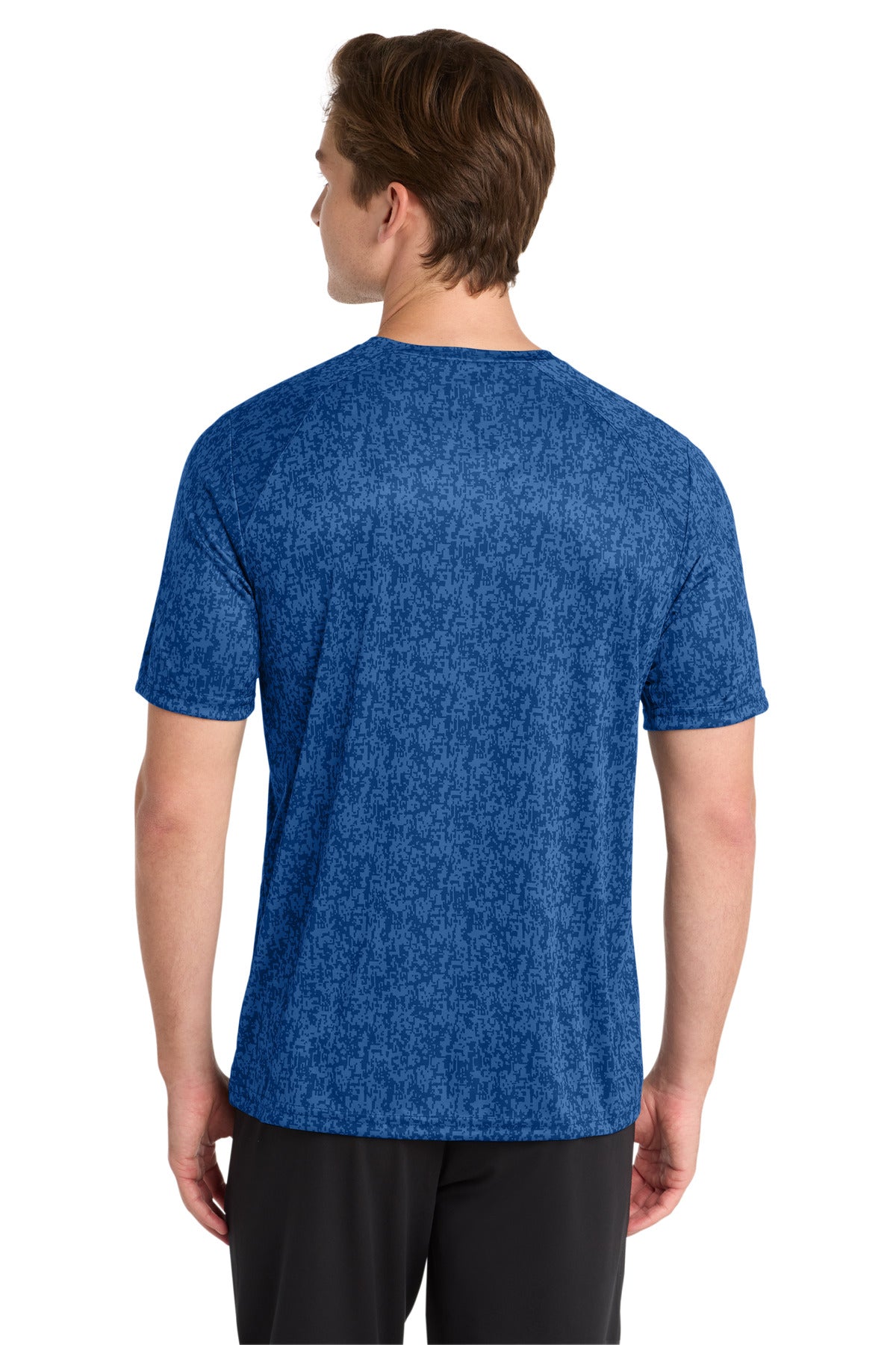 Sport-Tek  Digi Camo Tee - True Royal