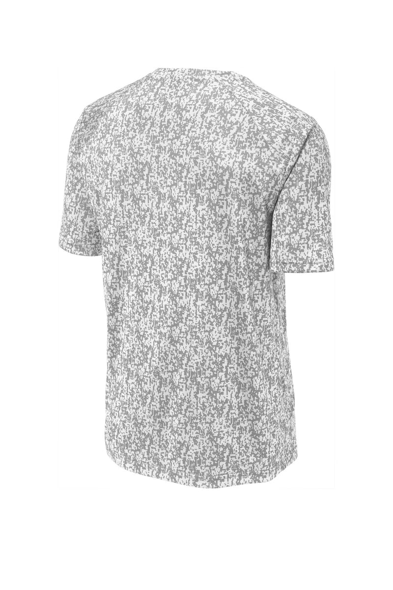 Sport-Tek  Digi Camo Tee - White