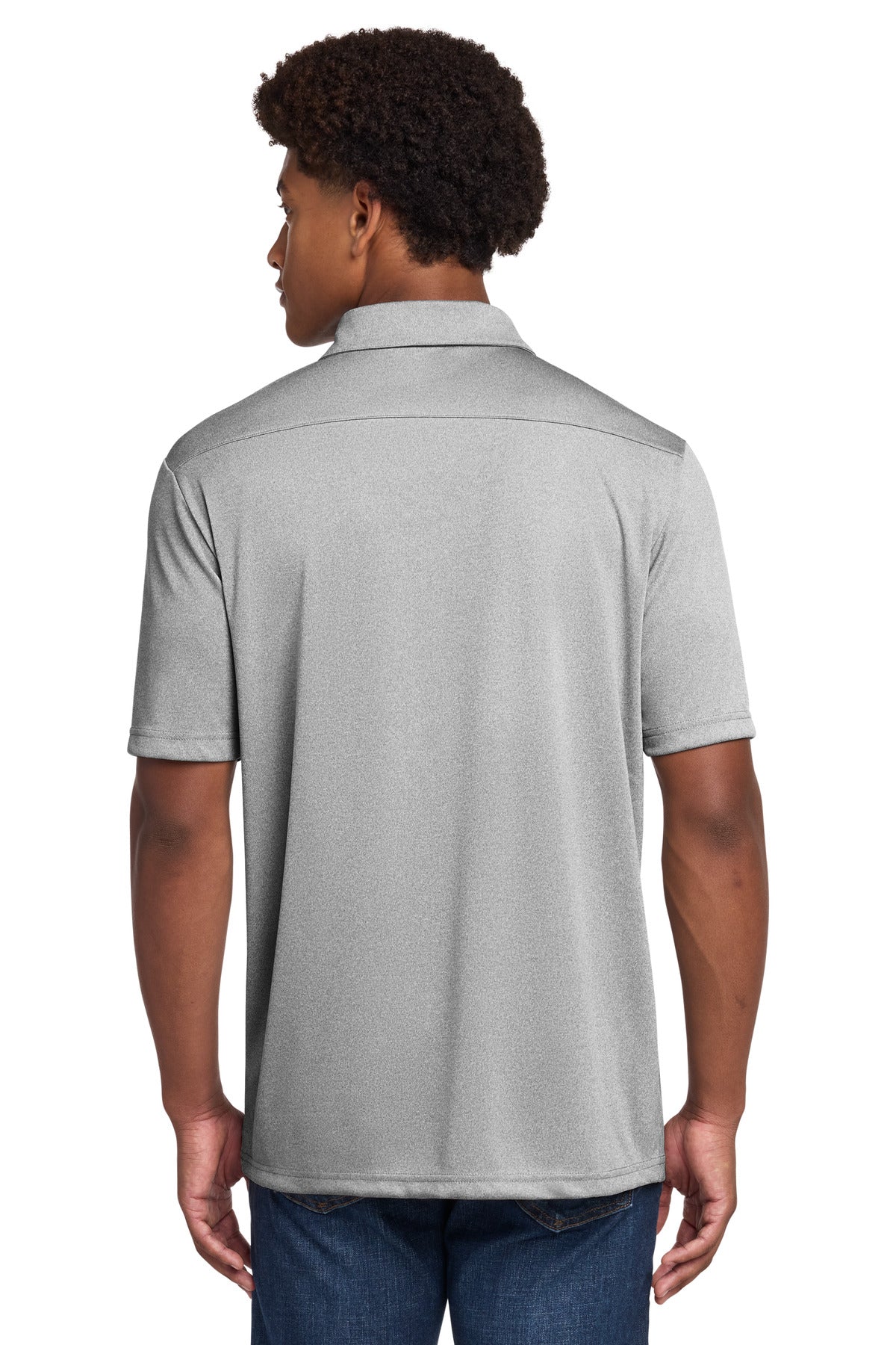Sport-Tek  Endeavor Polo - Light Grey Heather