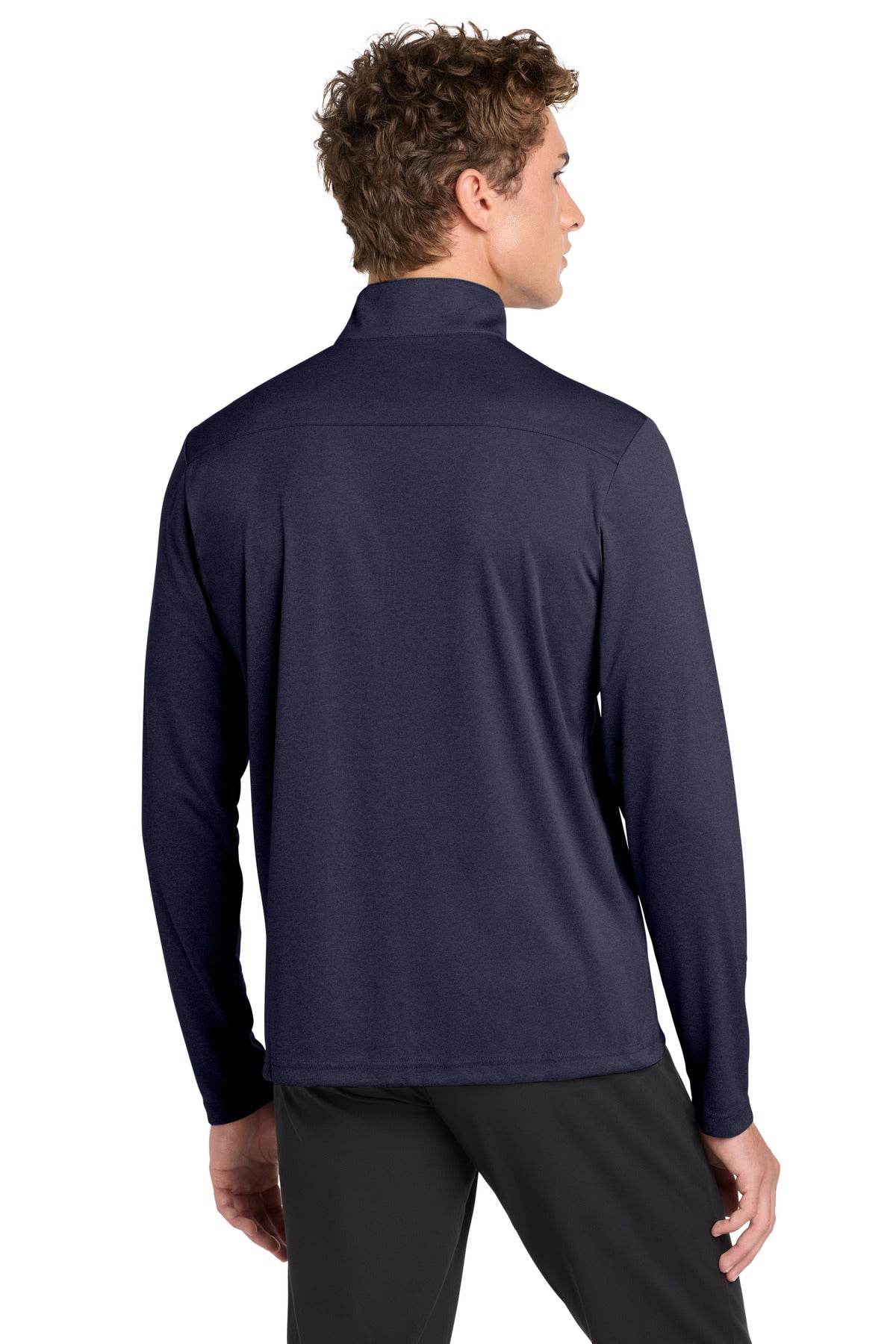 Sport-Tek  Endeavor 1/2-Zip Pullover - Deep Navy Heather