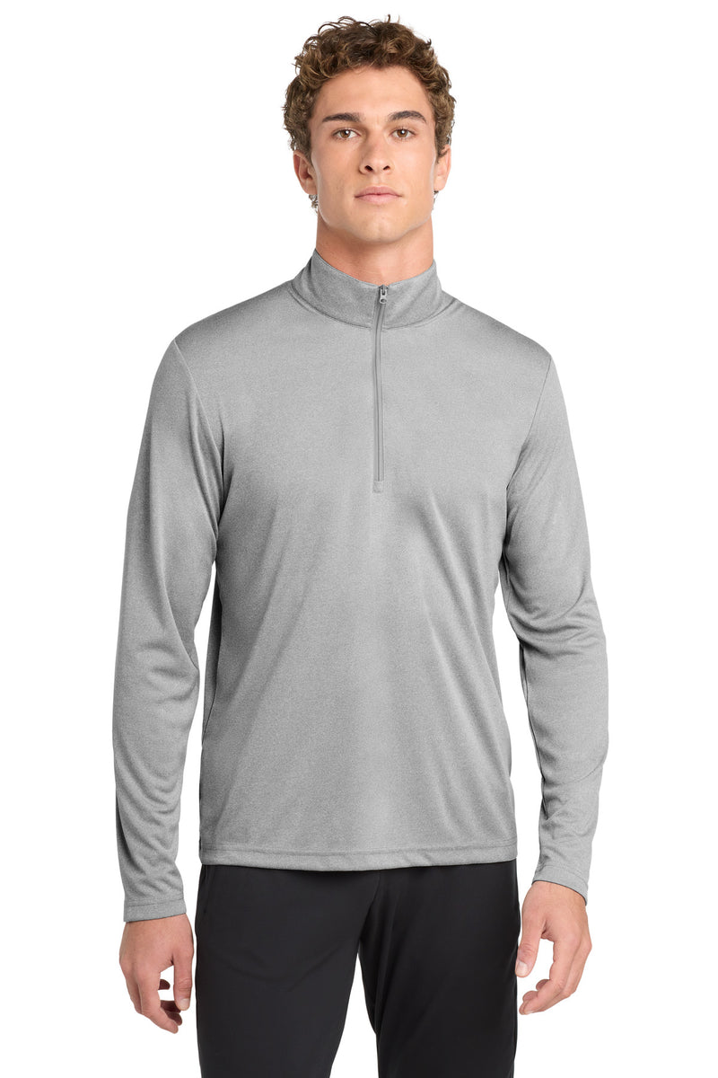 Sport-Tek  Endeavor 1/2-Zip Pullover - Light Grey Heather