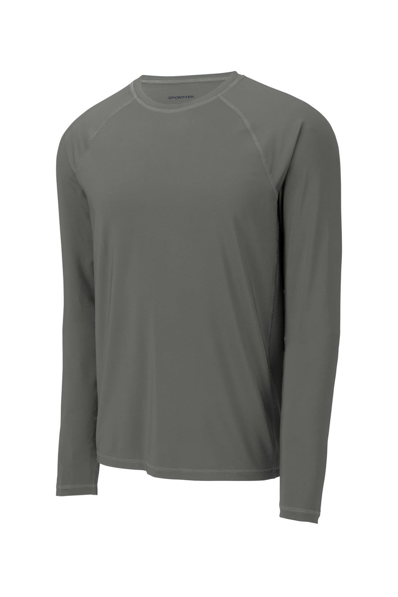 Sport-Tek  Long Sleeve Rashguard Tee - Dark Smoke Grey