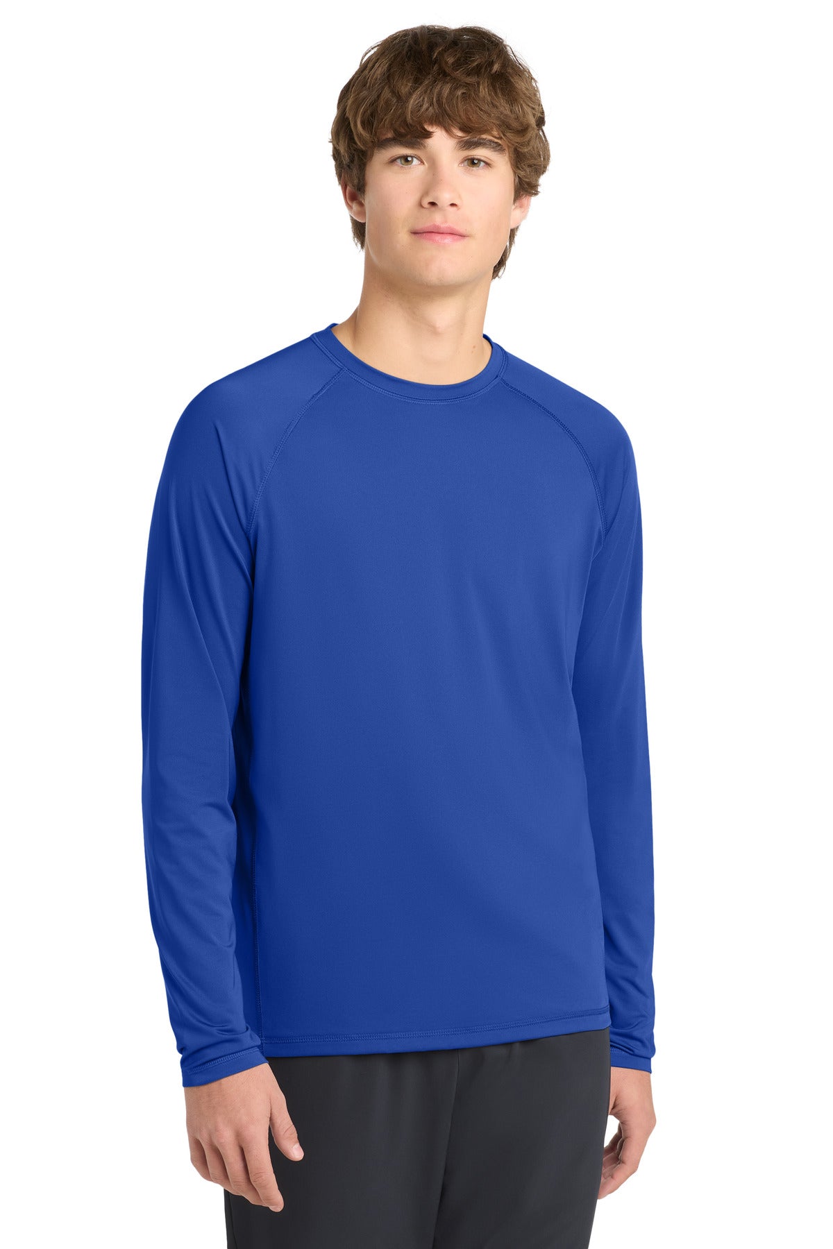 Sport-Tek  Long Sleeve Rashguard Tee - True Royal