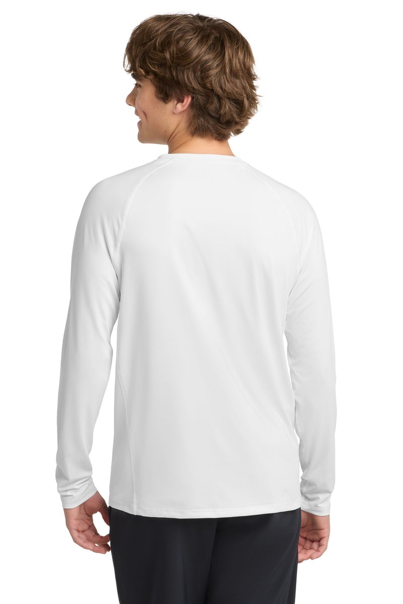 Sport-Tek  Long Sleeve Rashguard Tee - White