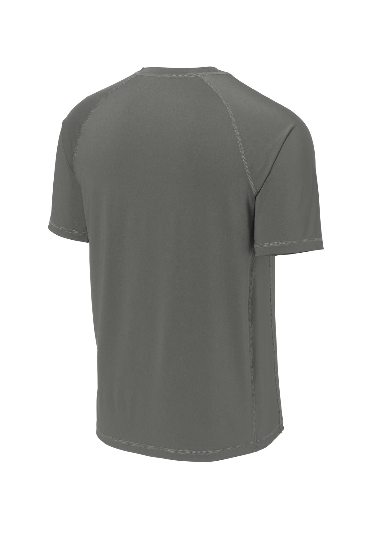 Sport-Tek  Rashguard Tee - Dark Smoke Grey