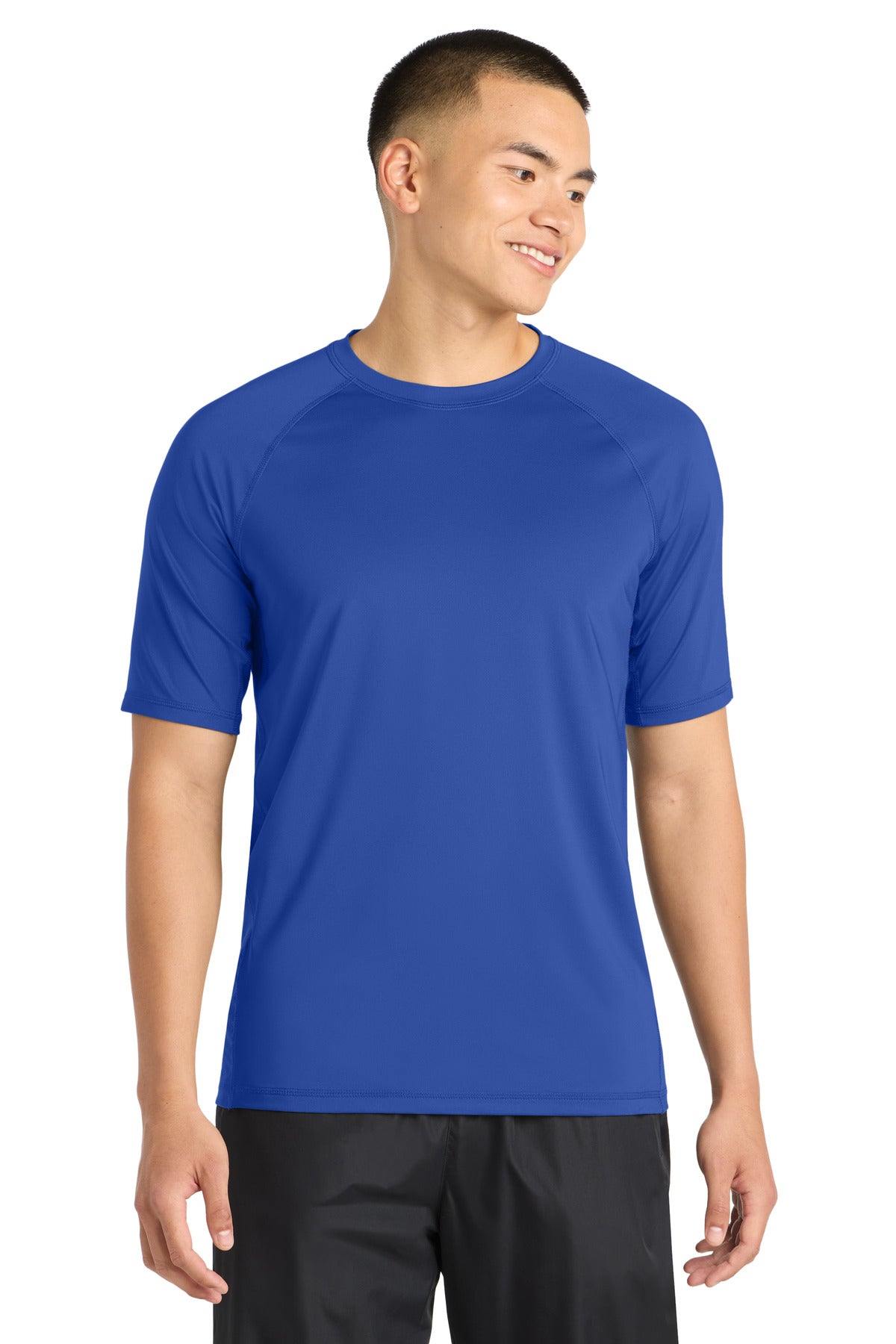 Sport-Tek  Rashguard Tee - True Royal