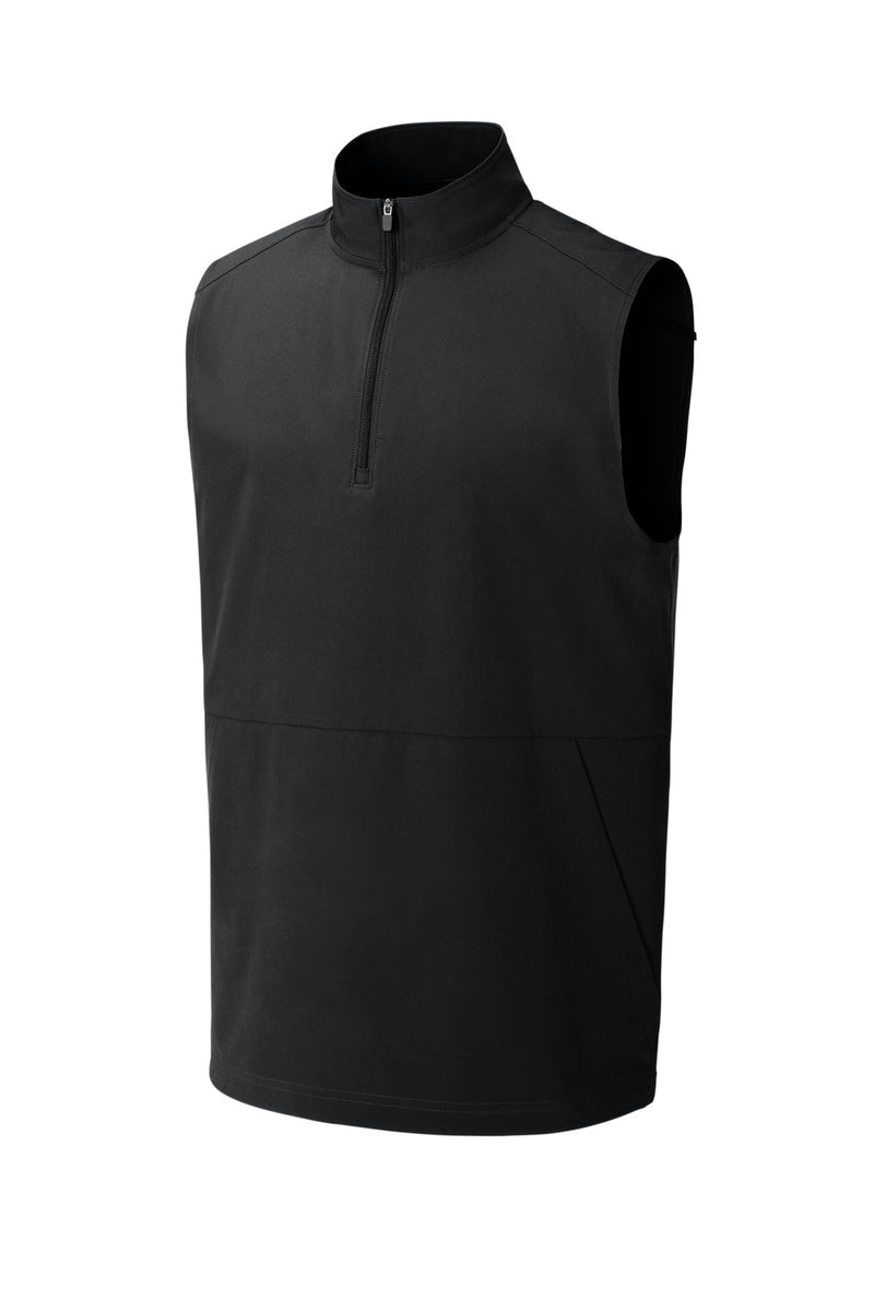 Sport-Tek Repeat 1/2-Zip Vest - Black