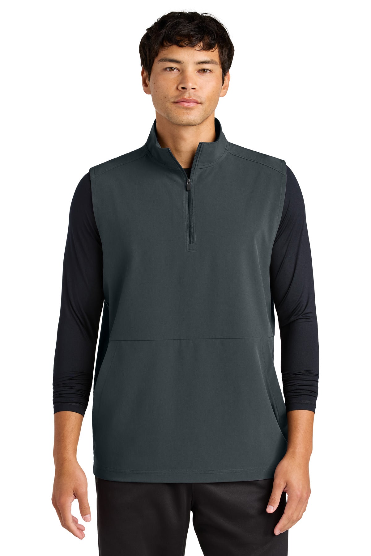 Sport-Tek Repeat 1/2-Zip Vest - Iron Grey