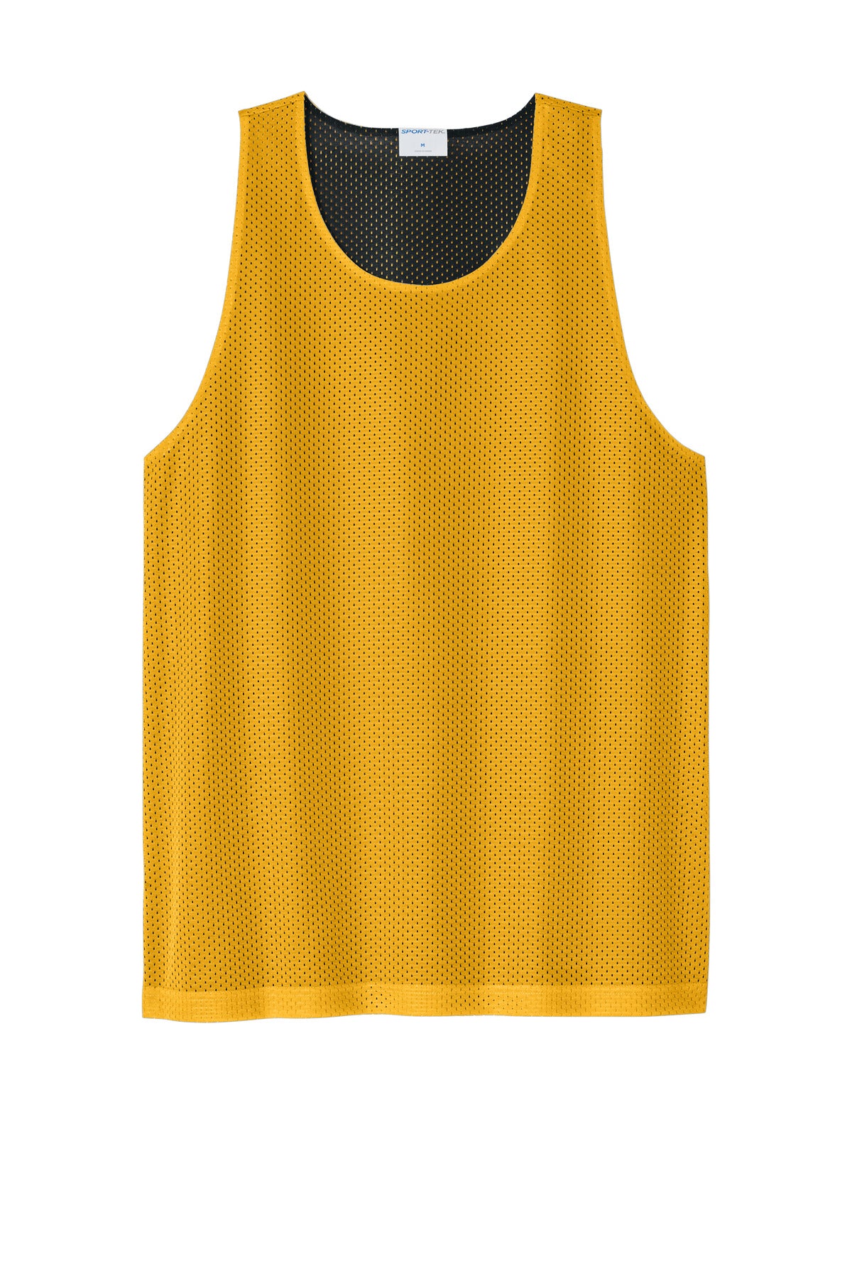Sport-Tek PosiCharge Reversible Mesh Tank - Gold/ Black