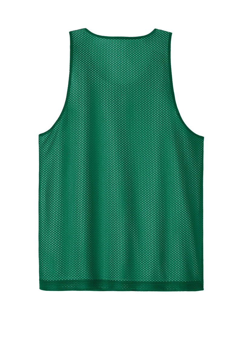 Sport-Tek PosiCharge Reversible Mesh Tank - Kelly Green/ White
