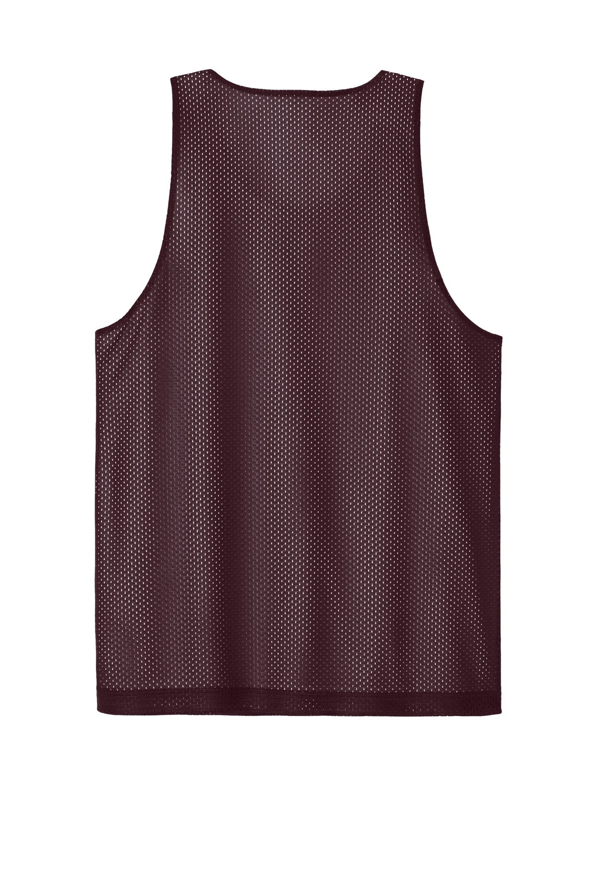 Sport-Tek PosiCharge Reversible Mesh Tank - Maroon/ White
