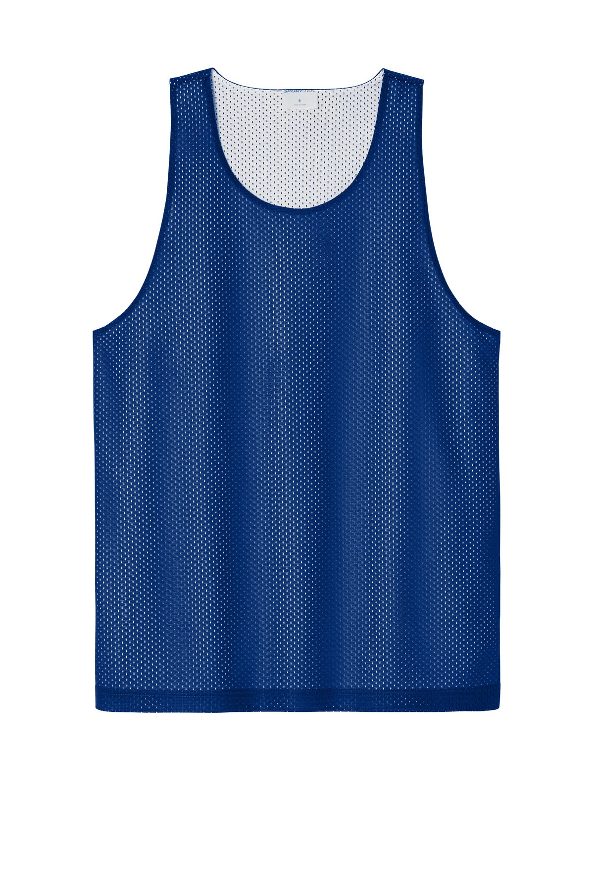Sport-Tek PosiCharge Reversible Mesh Tank - True Royal/ White
