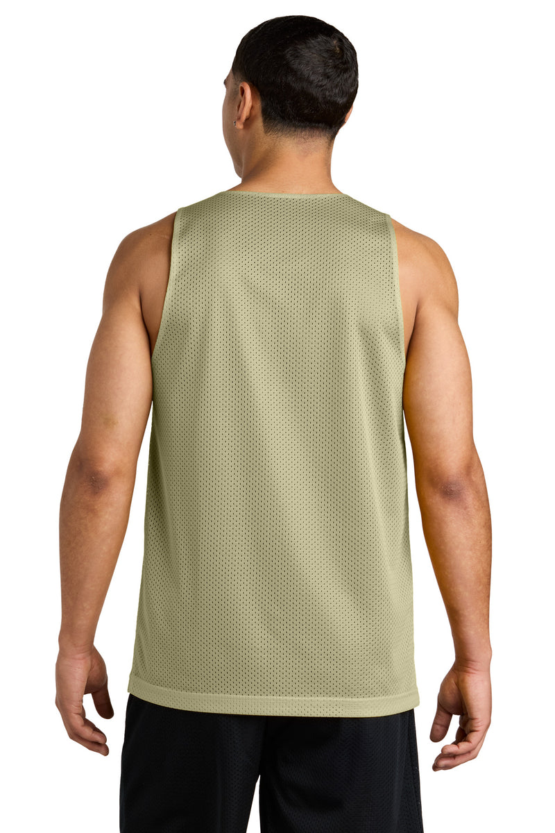 Sport-Tek PosiCharge Reversible Mesh Tank - Vegas Gold/ Black
