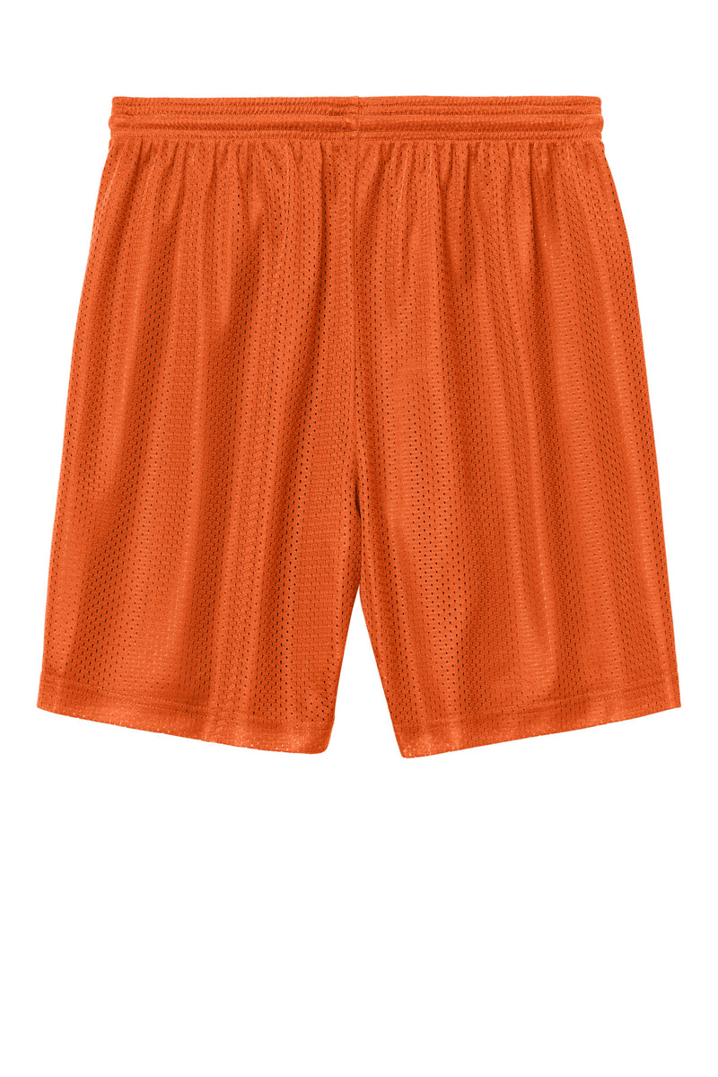 Sport-Tek PosiCharge Mesh 7  Short - Deep Orange