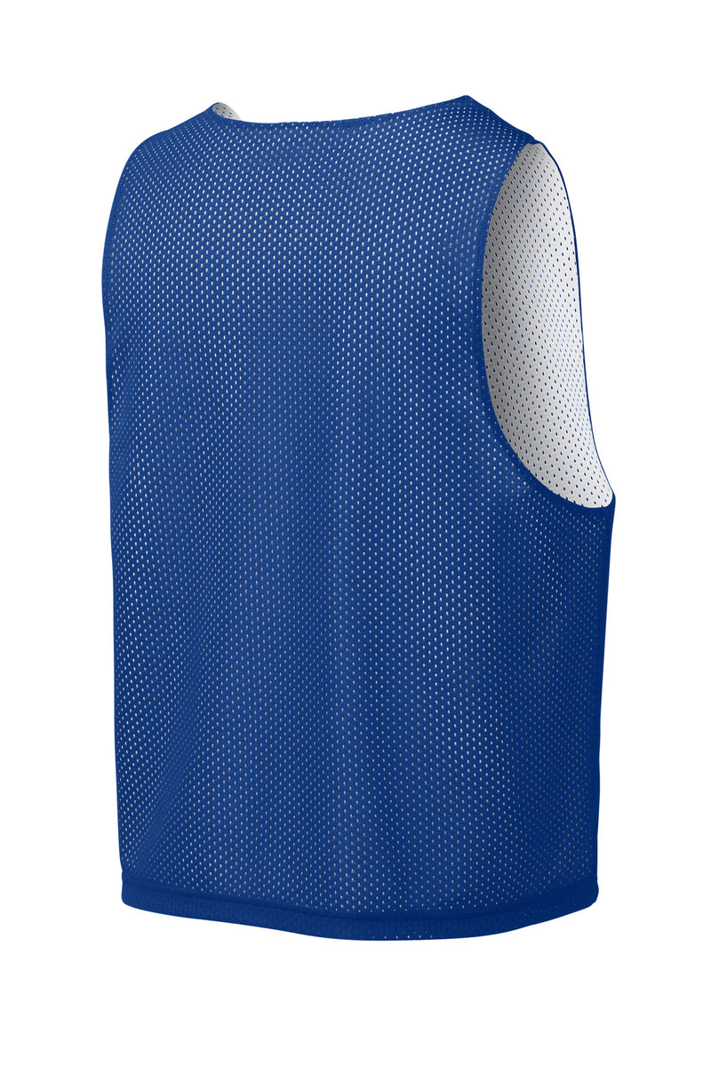 Sport-Tek Lacrosse Reversible Pinnie - True Royal/ White
