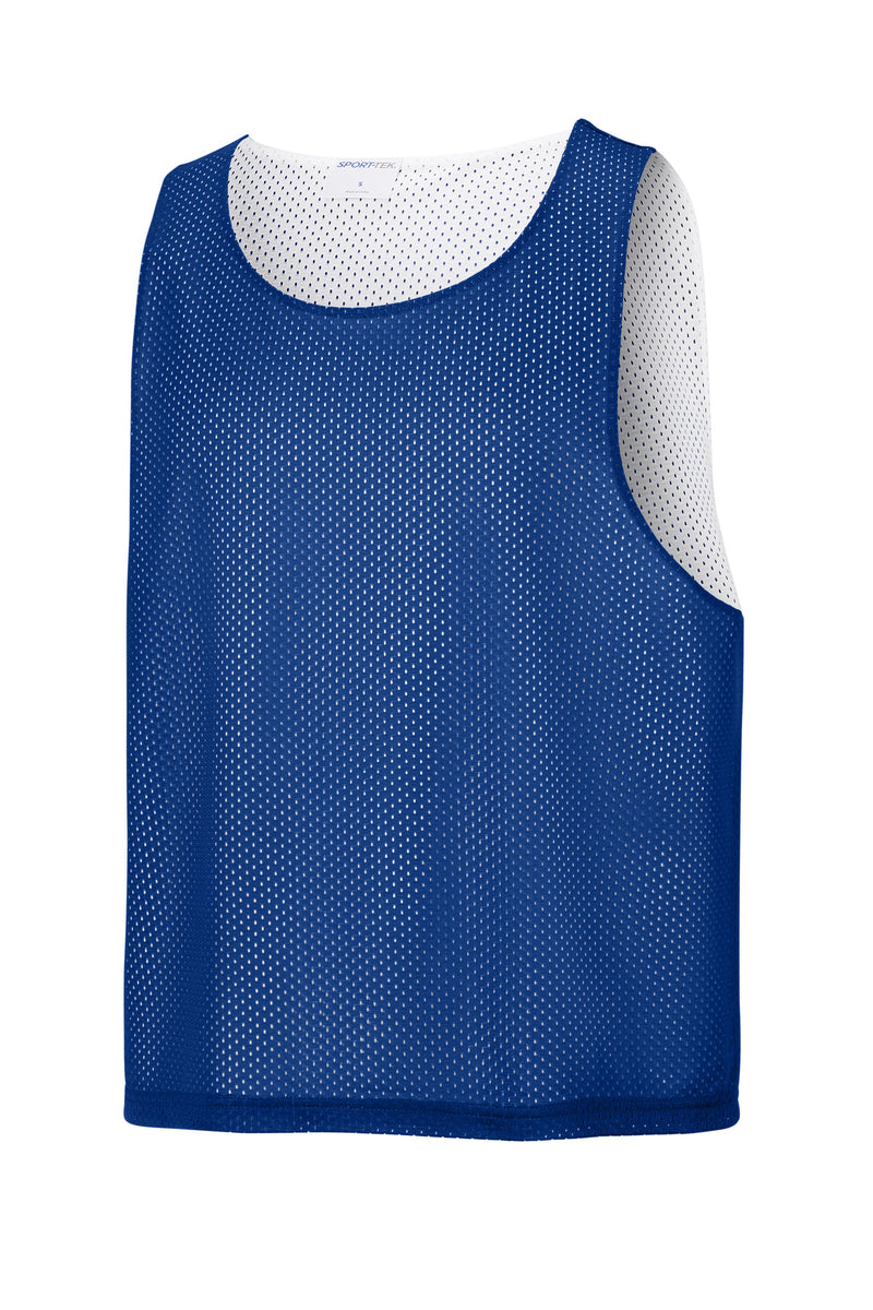 Sport-Tek Lacrosse Reversible Pinnie - True Royal/ White