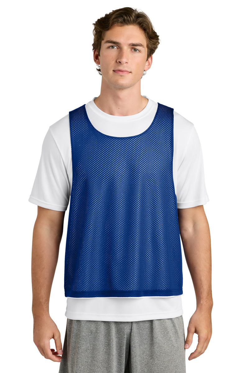 Sport-Tek Lacrosse Reversible Pinnie - True Royal/ White
