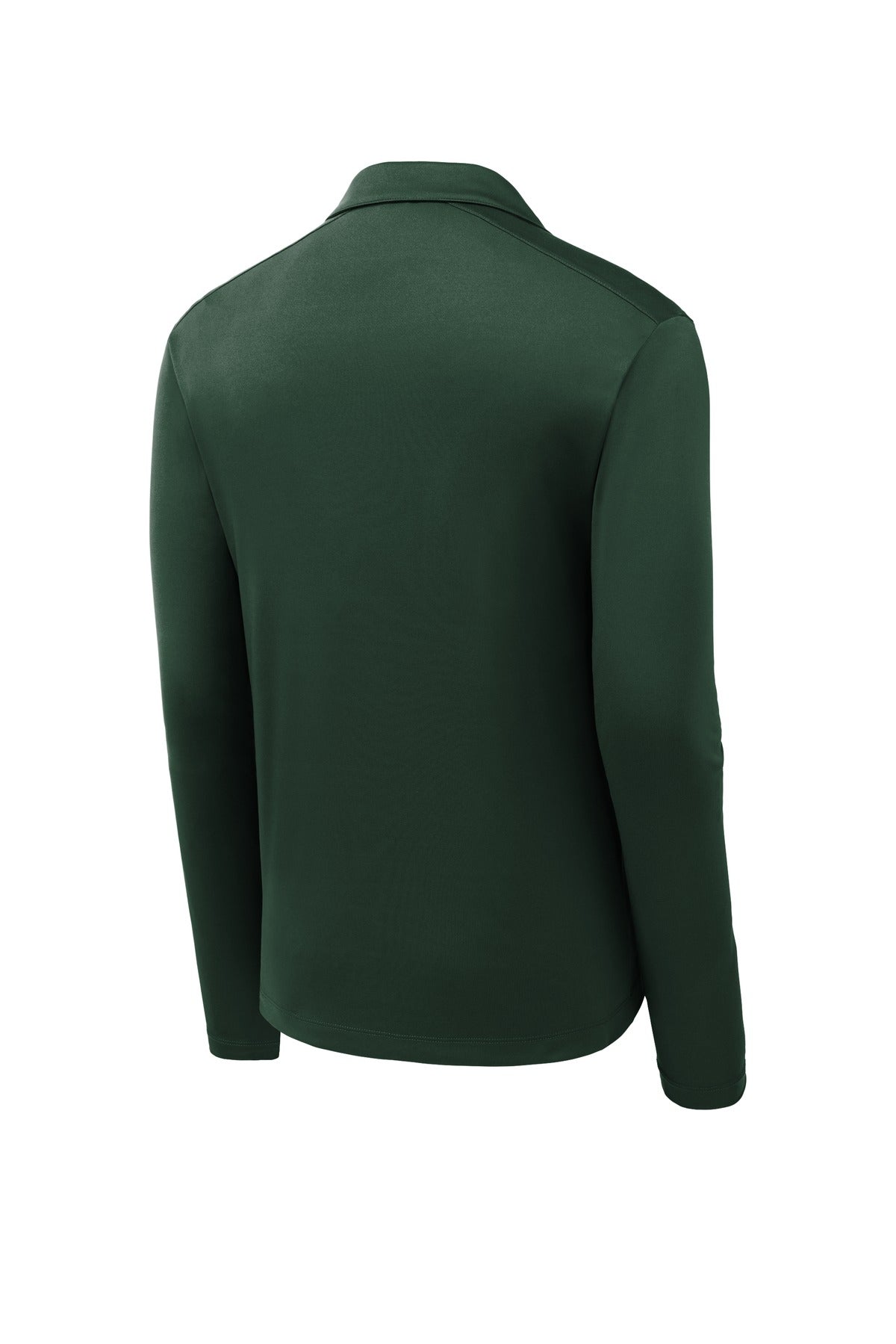 Sport-Tek   Posi-UV  Pro Long Sleeve Polo - Forest Green