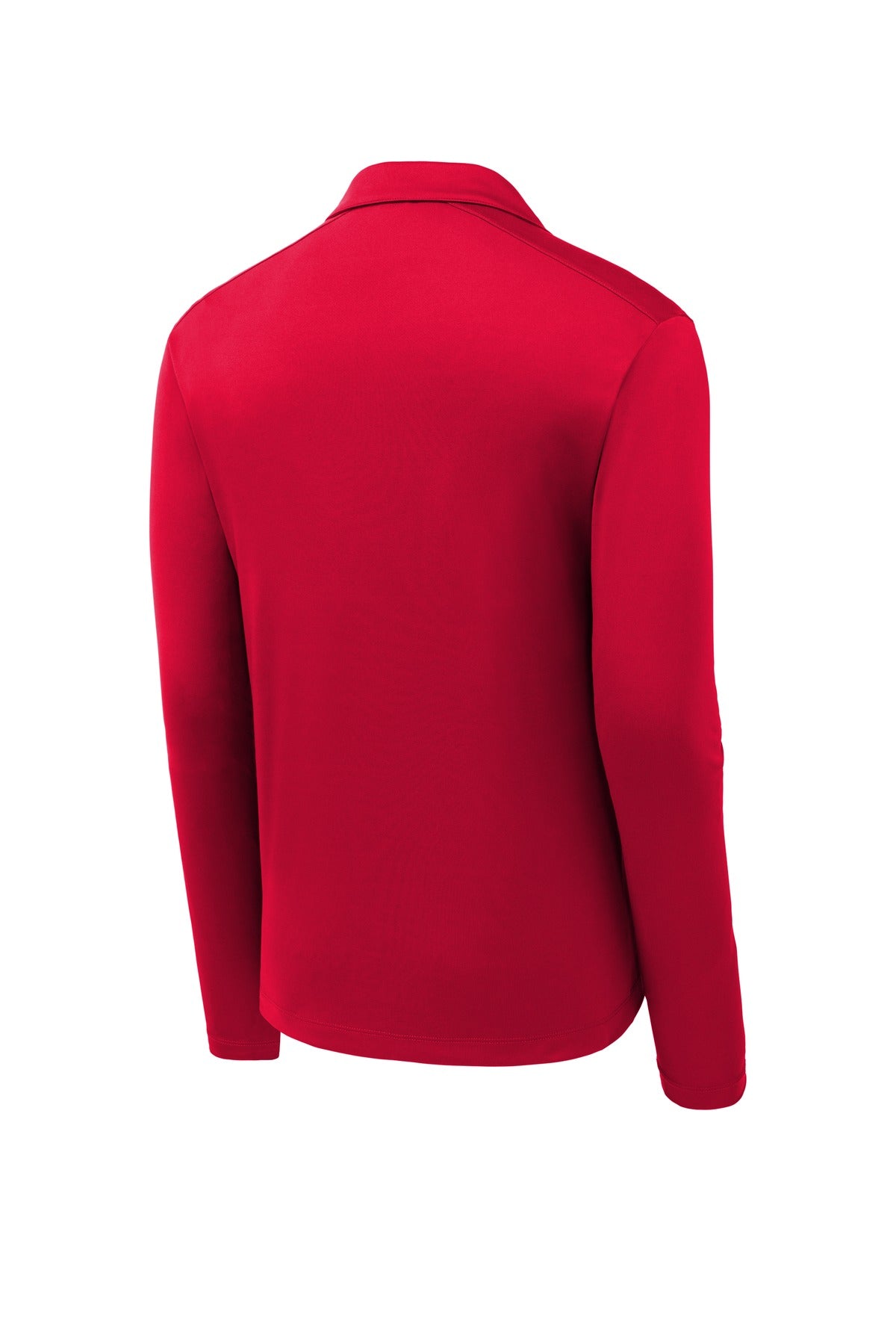 Sport-Tek   Posi-UV  Pro Long Sleeve Polo - True Red