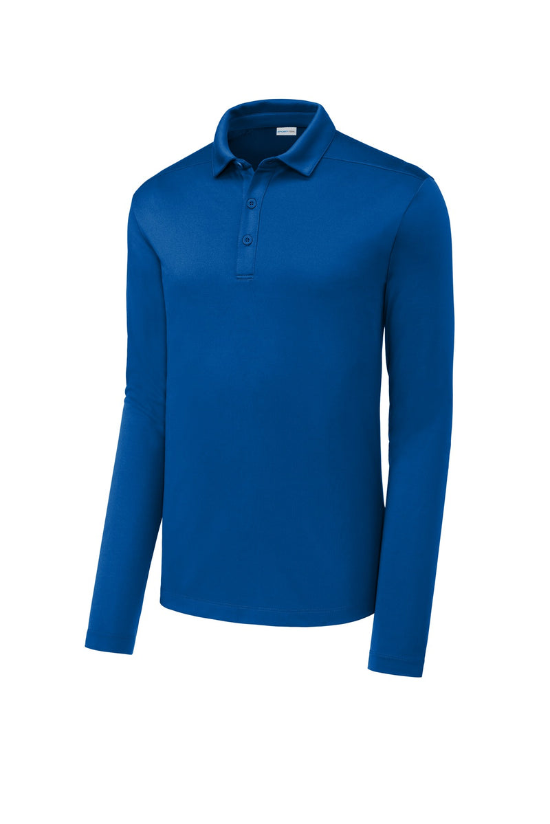 Sport-Tek   Posi-UV  Pro Long Sleeve Polo - True Royal