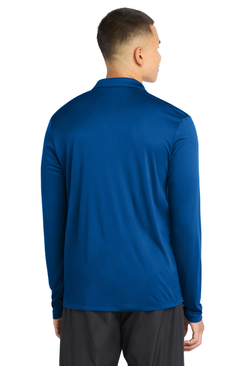 Sport-Tek   Posi-UV  Pro Long Sleeve Polo - True Royal