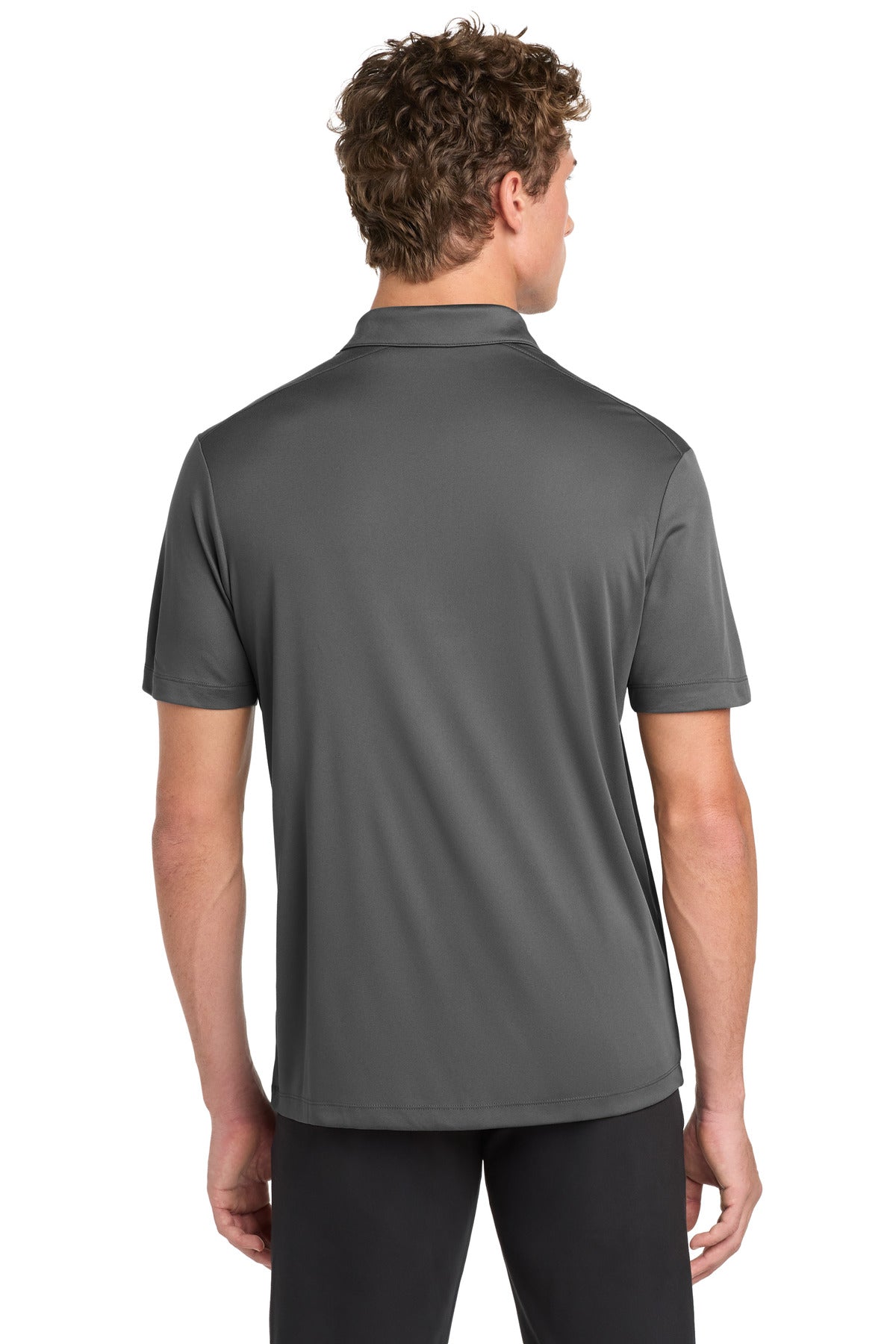 Sport-Tek   Posi-UV  Pro Polo - Dark Smoke Grey