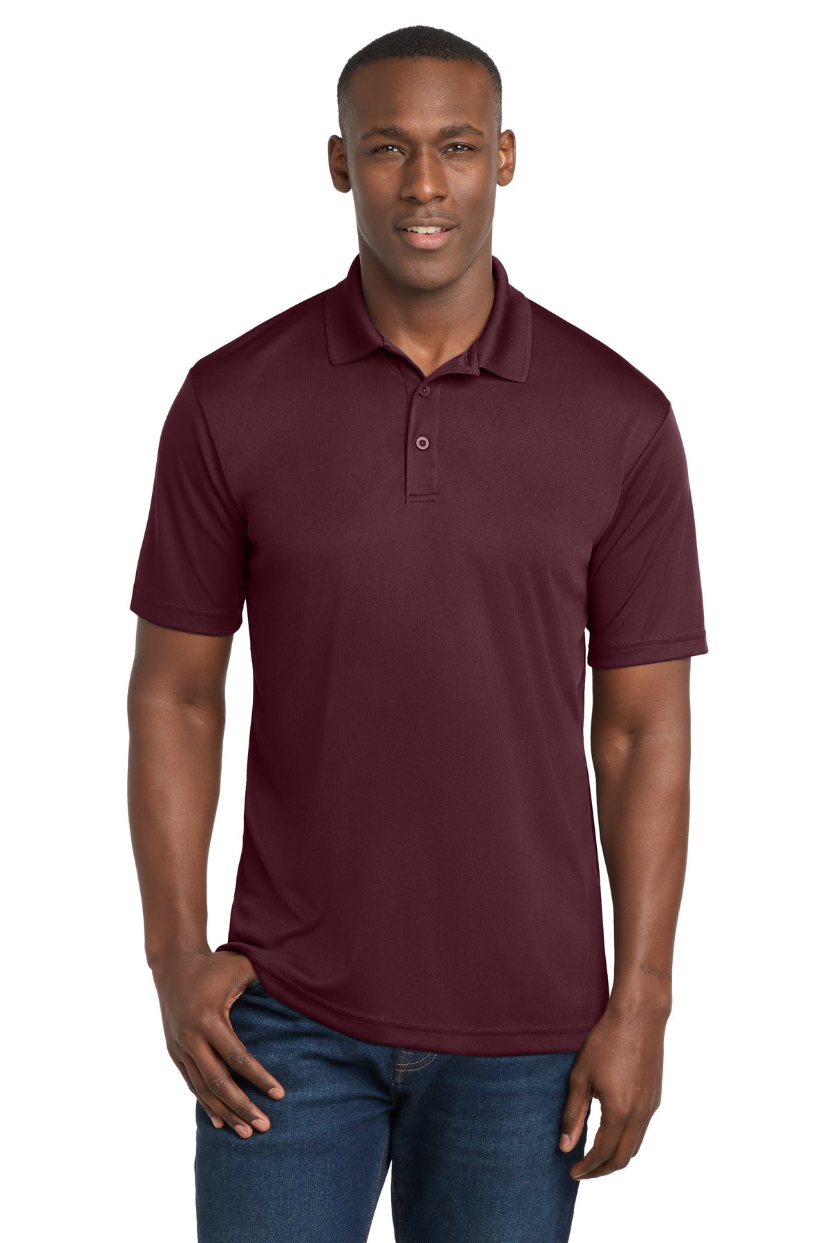 Sport-Tek  PosiCharge  Competitor  Polo - Maroon