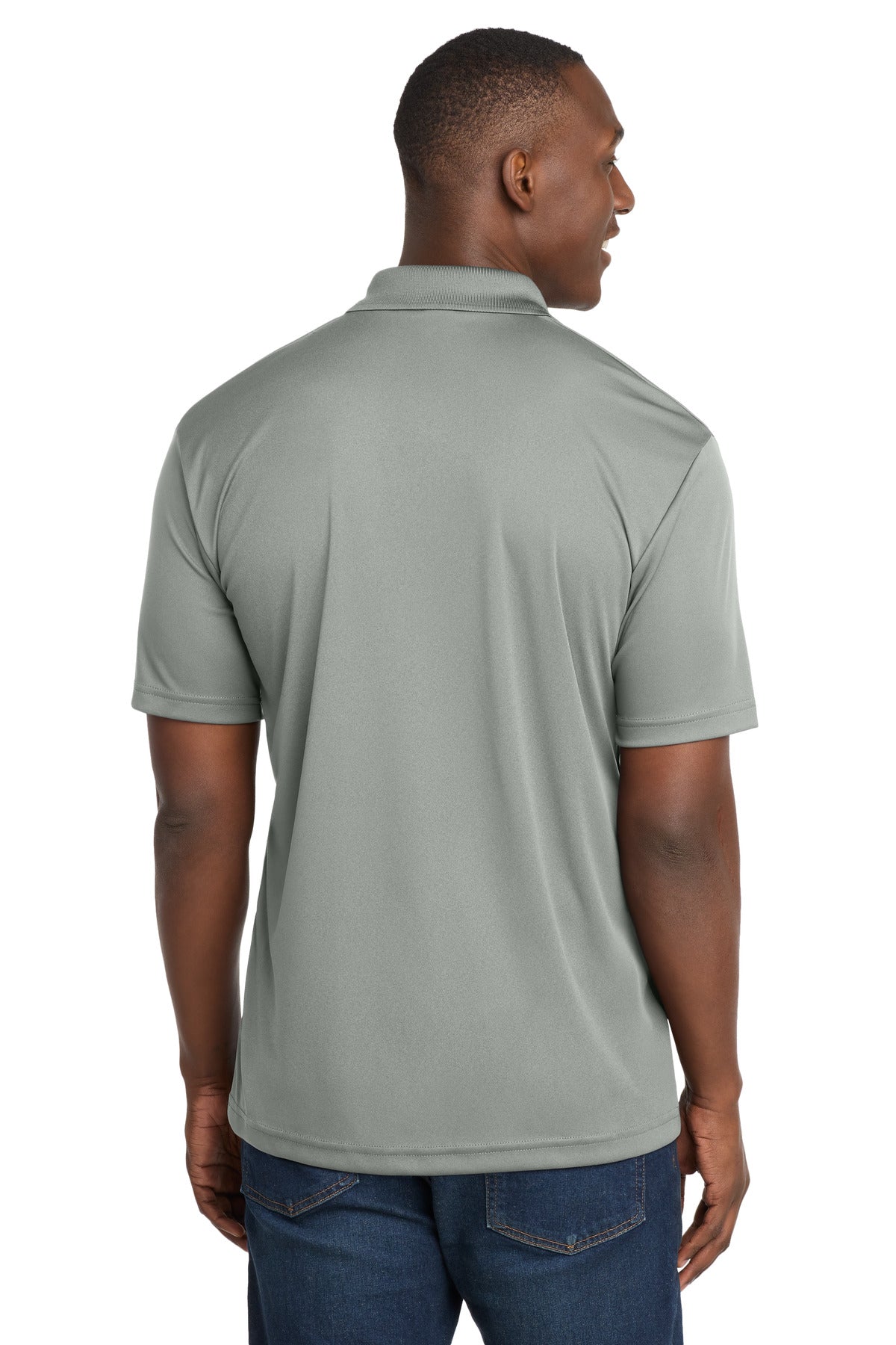 Sport-Tek  PosiCharge  Competitor  Polo - Silver