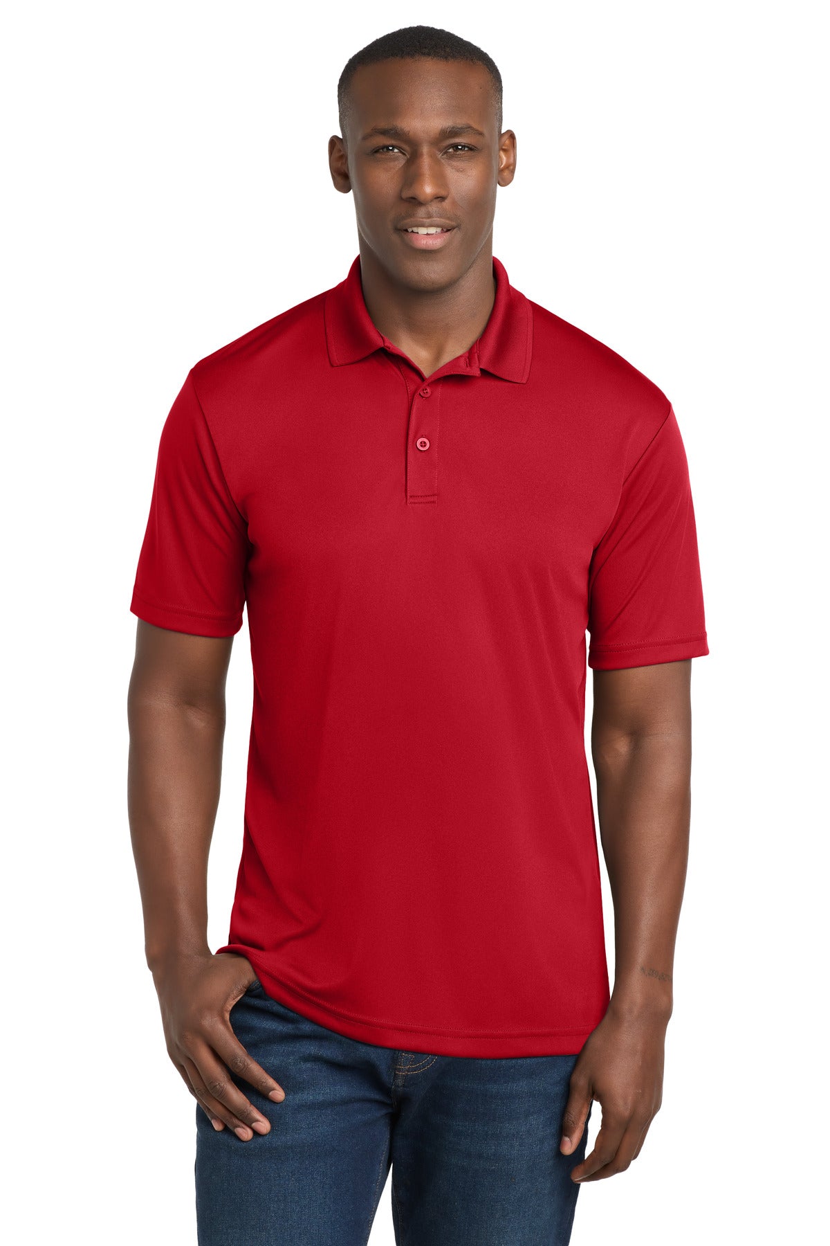 Sport-Tek  PosiCharge  Competitor  Polo - True Red