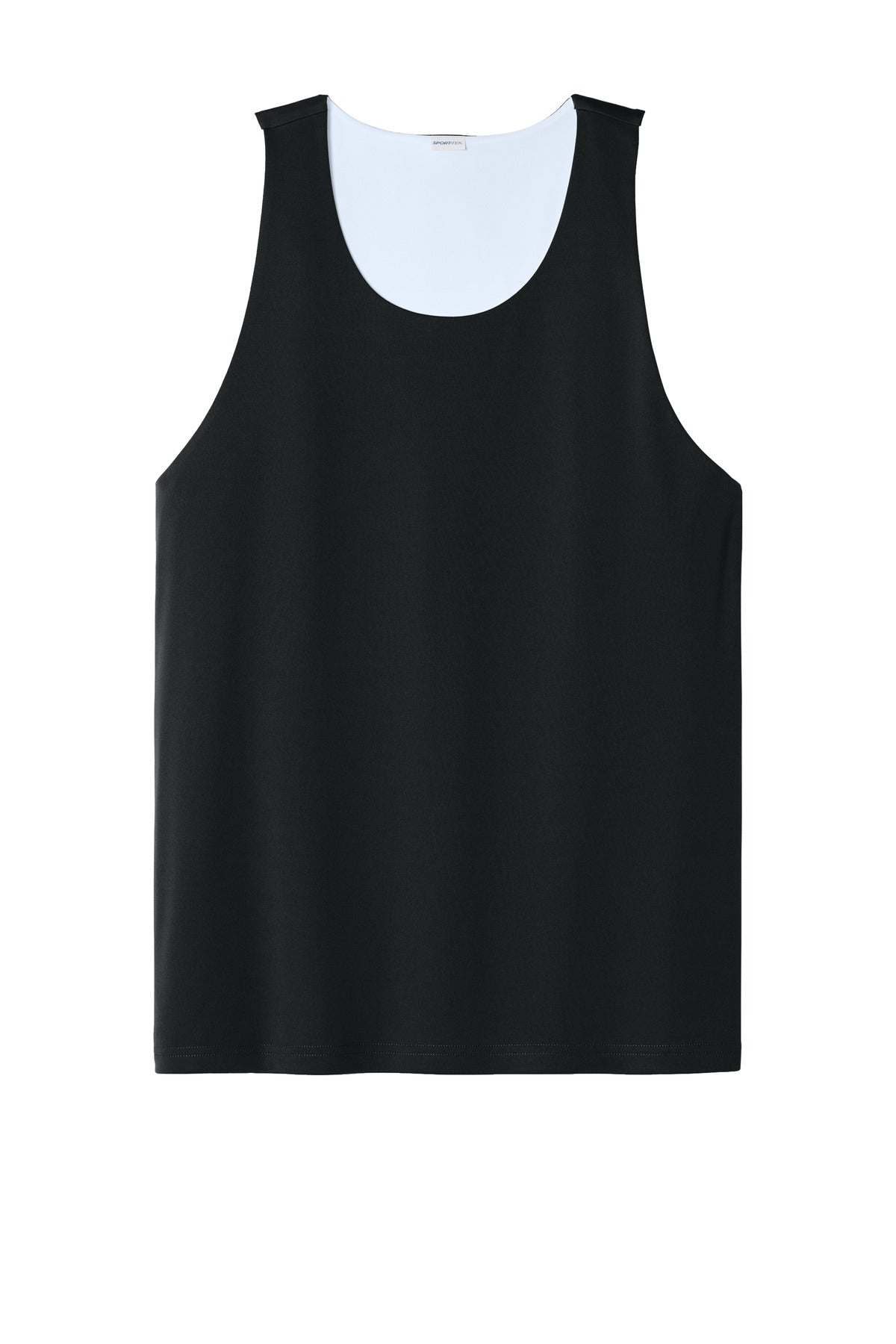 Sport-Tek PosiCharge Competitor Rev Tank - Black/ White
