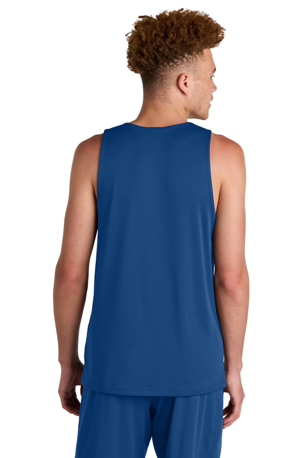 Sport-Tek PosiCharge Competitor Rev Tank - True Royal/ White