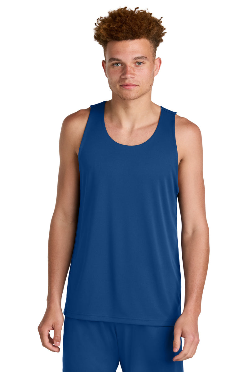 Sport-Tek PosiCharge Competitor Rev Tank - True Royal/ White