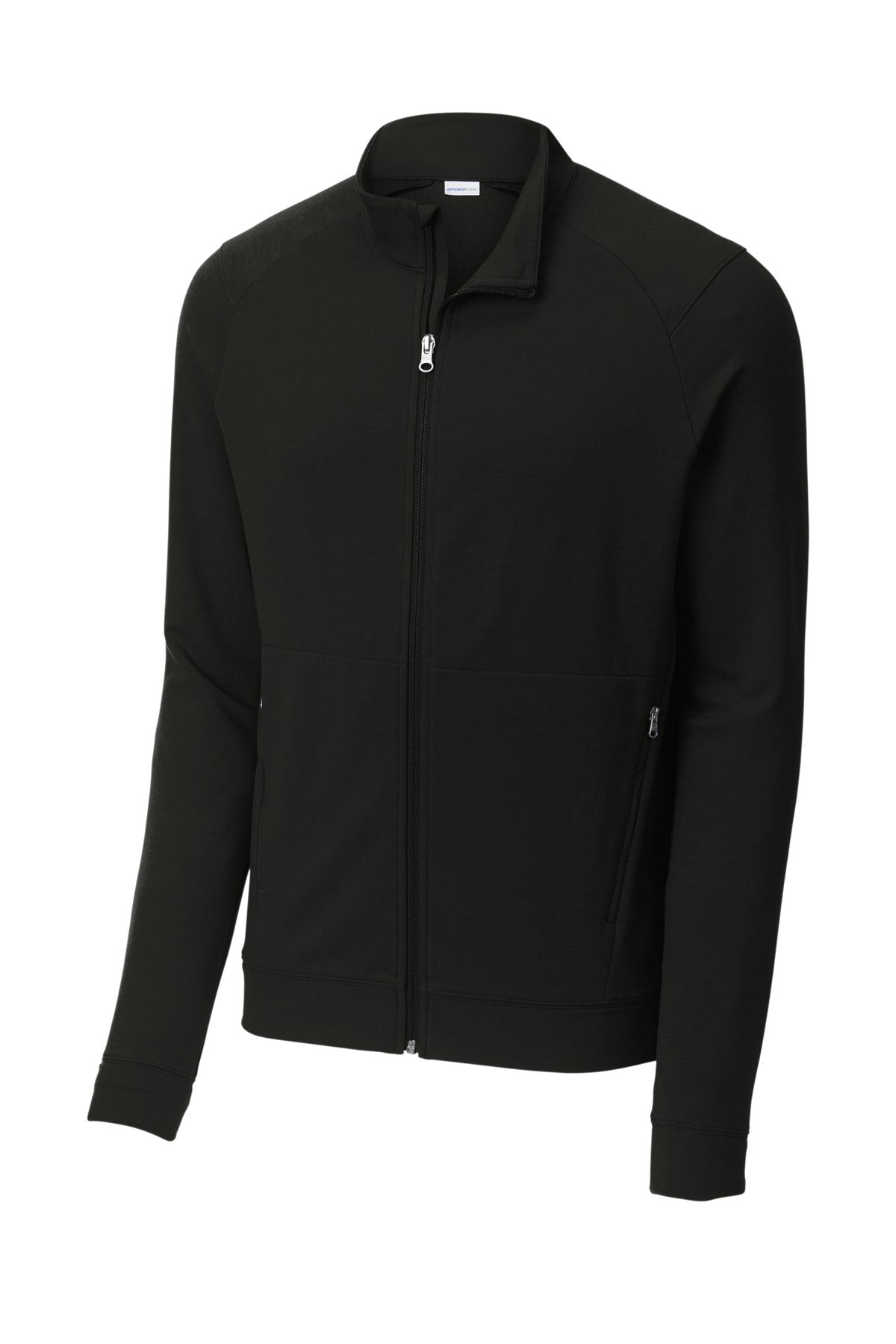 Sport-Tek Sport-Wick Flex Fleece Full-Zip - Black