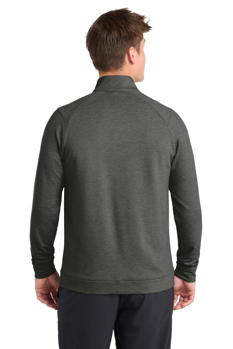 Sport-Tek Sport-Wick Flex Fleece Full-Zip - Dark Grey Heather
