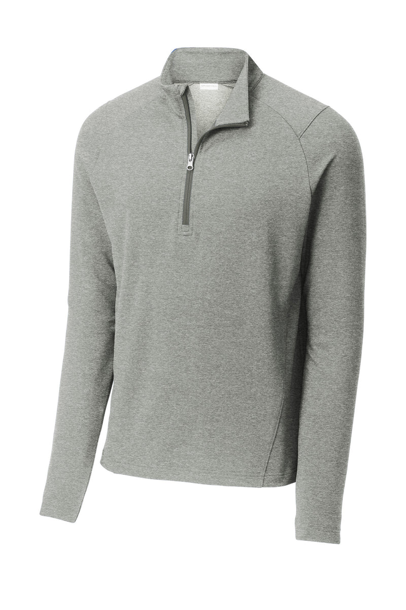Sport-Tek Sport-Wick Flex Fleece 1/4-Zip - Light Grey Heather