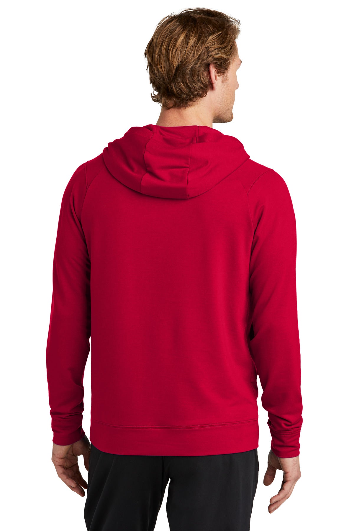 Sport-Tek Sport-Wick Flex Fleece Pullover Hoodie - Deep Red