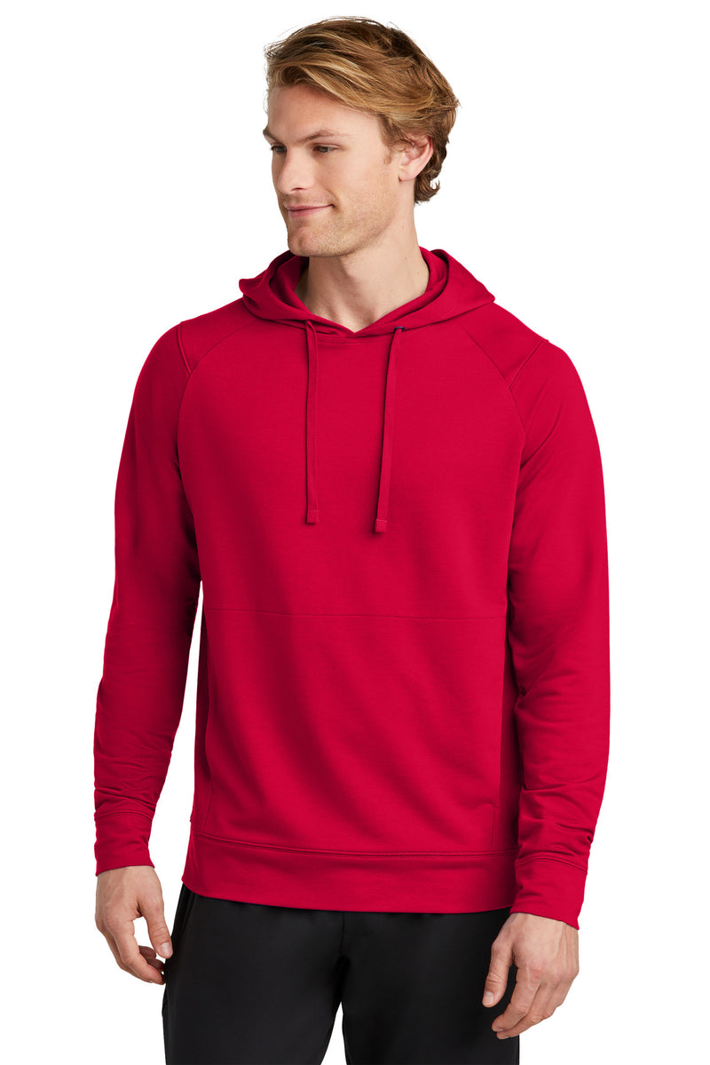 Sport-Tek Sport-Wick Flex Fleece Pullover Hoodie - Deep Red