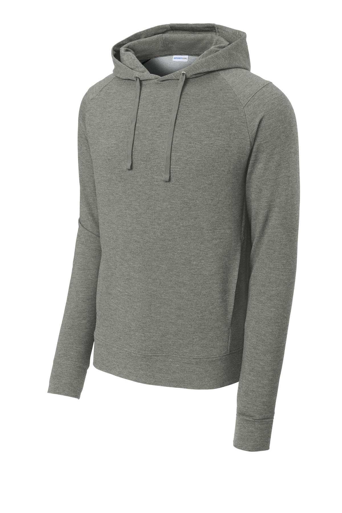 Sport-Tek Sport-Wick Flex Fleece Pullover Hoodie - Light Grey Heather