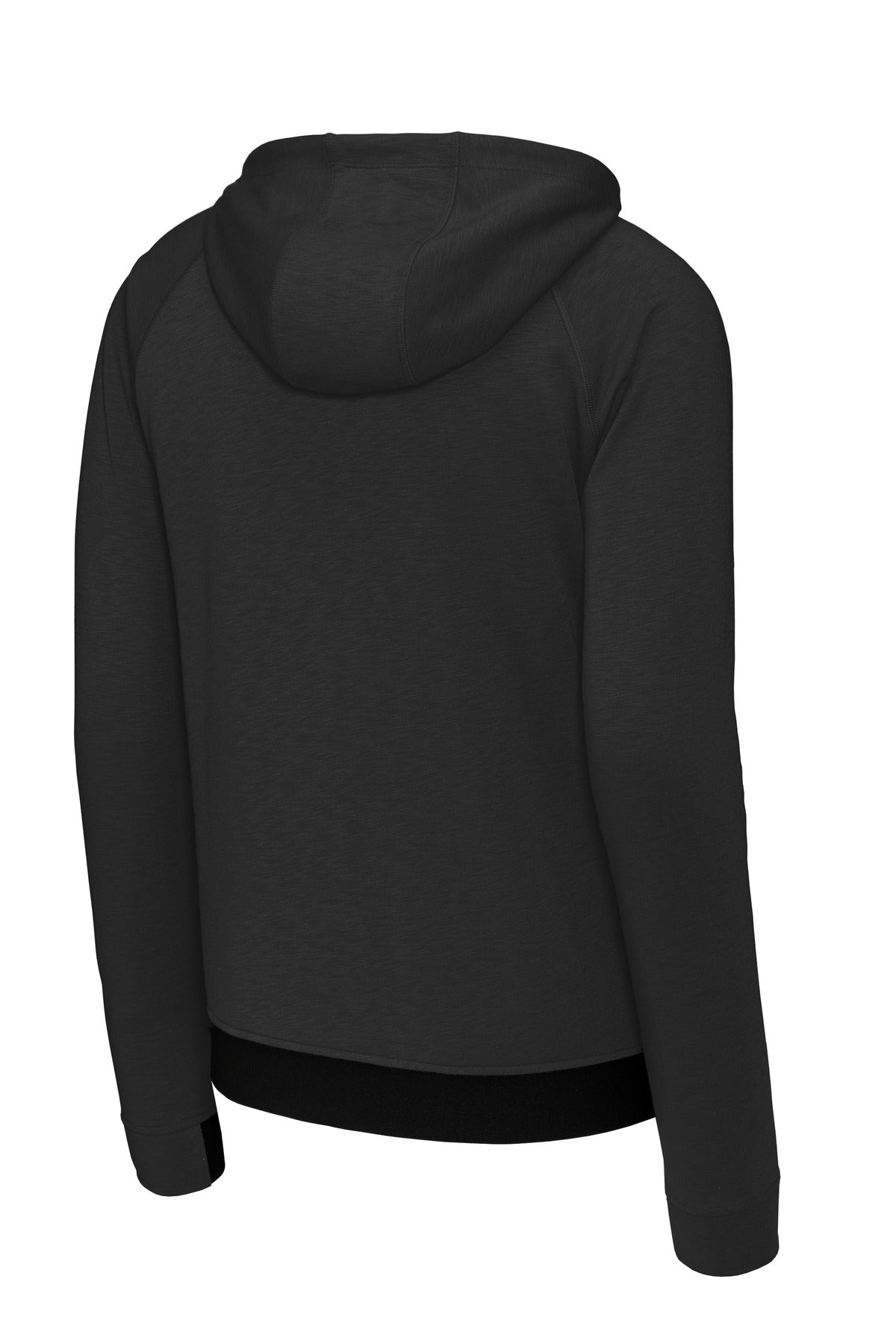 Sport-Tek PosiCharge Strive Hooded Full-Zip - Black