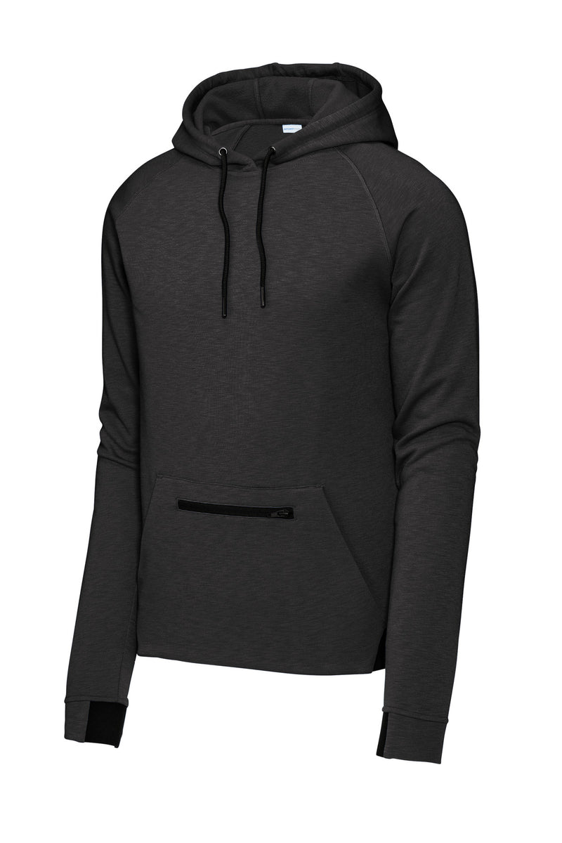 Sport-Tek PosiCharge Strive Hooded Pullover - Black