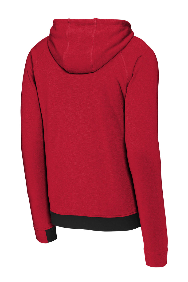 Sport-Tek PosiCharge Strive Hooded Pullover - Deep Red